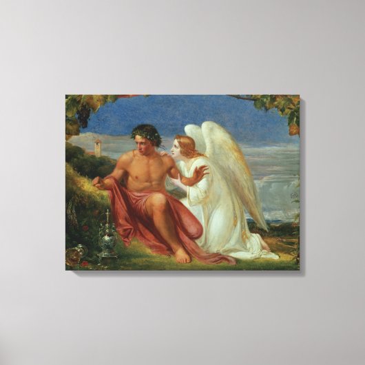 Het ontwaakte geweten canvas afdruk (Voorkant)