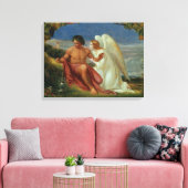 Het ontwaakte geweten canvas afdruk (Insitu (Woonkamer))