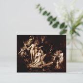 Het ontwaken van de griekse koningin Titania door Briefkaart (Staand voorkant)