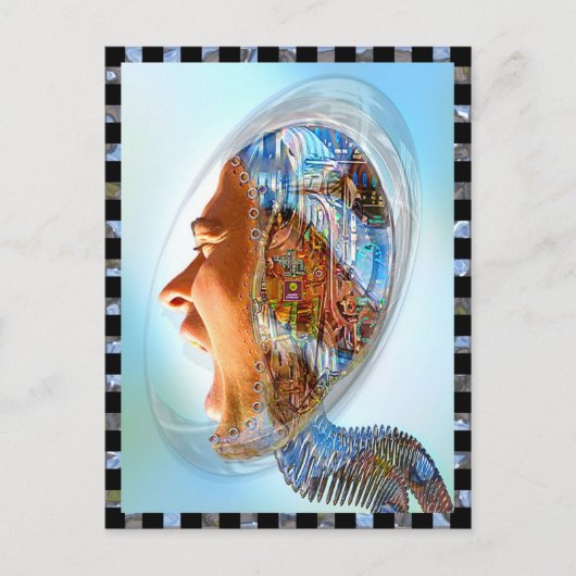 Het ontwakende Briefkaart (Voorkant)