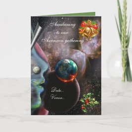 Het ontwakende Klan - kerst Feestdagen Kaart