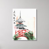 Het ontwerp uit de Okinawa-reeks 10 Canvas Afdruk (Voorkant)