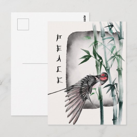 Het ontwerp uit de Okinawa-reeks 11 Briefkaart (Voorkant / Achterkant)