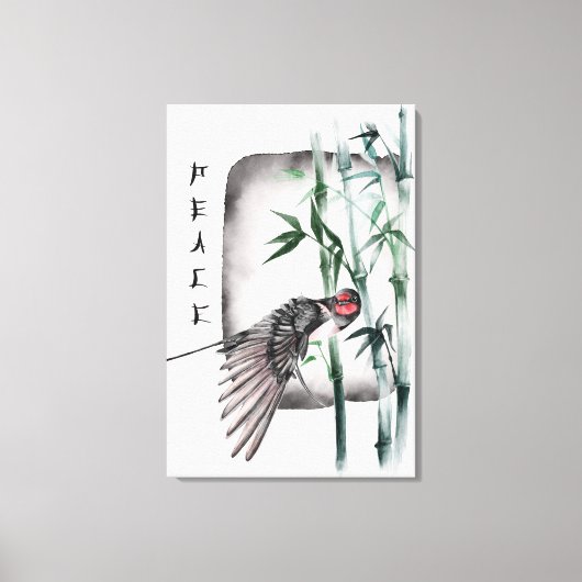 Het ontwerp uit de Okinawa-reeks 11 Canvas Afdruk (Voorkant)