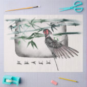 Het ontwerp uit de Okinawa-reeks 11 Tissuepapier (Craft)