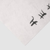 Het ontwerp uit de Okinawa-reeks 13 Tissuepapier (Detail)