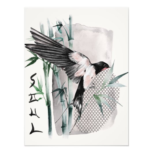 Het ontwerp uit de Okinawa-reeks 14 Foto Afdruk (Voorkant)