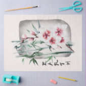 Het ontwerp uit de Okinawa-reeks 17 Tissuepapier (Craft)