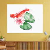 Het ontwerp uit de Okinawa-reeks 29 Canvas Afdruk (Insitu (Woonkamer))