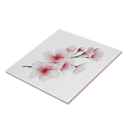 Het ontwerp uit de Okinawa-reeks 30 Tegeltje (Zijkant)