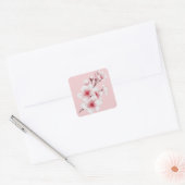 Het ontwerp uit de Okinawa-reeks 30 Vierkante Sticker (Envelop)