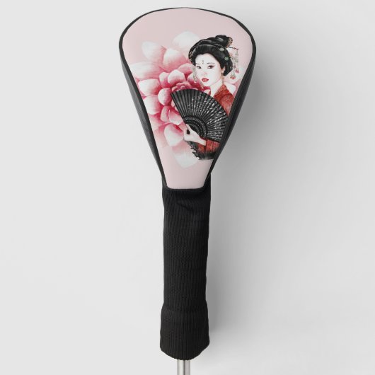 Het ontwerp uit de Okinawa-reeks 34 Golfheadcover (Voorkant)