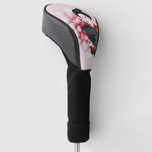 Het ontwerp uit de Okinawa-reeks 34 Golfheadcover (Schuin)