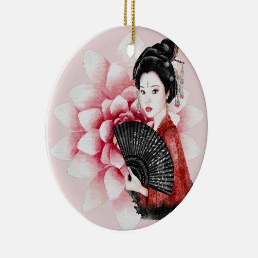 Het ontwerp uit de Okinawa-reeks 34 Keramisch Ornament (Rechts)