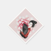 Het ontwerp uit de Okinawa-reeks 34 Servet (Hoek)