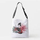 Het ontwerp uit de Okinawa-reeks 36 Crossbody Tas (Achterkant)