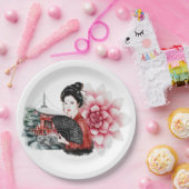 Het ontwerp uit de Okinawa-reeks 36 Papieren Bordje (Feest)