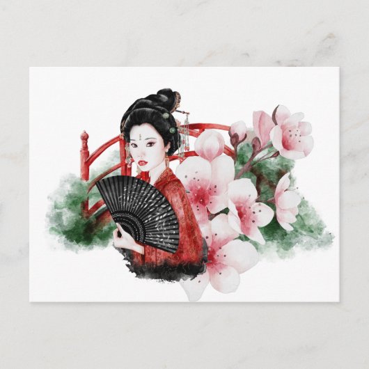 Het ontwerp uit de Okinawa-reeks 38 Briefkaart (Voorkant)