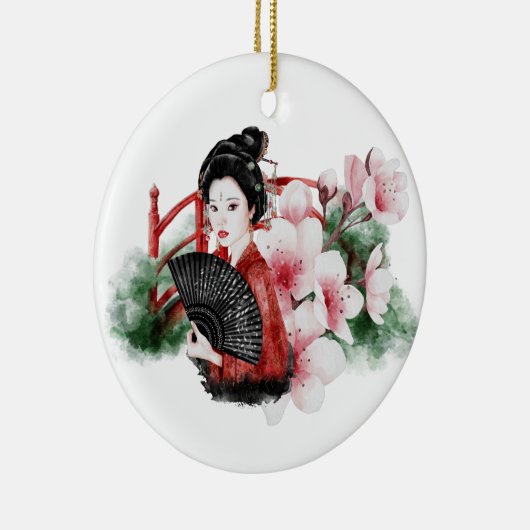 Het ontwerp uit de Okinawa-reeks 38 Keramisch Ornament (Rechts)