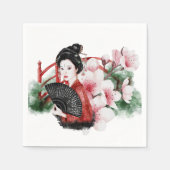 Het ontwerp uit de Okinawa-reeks 38 Servet (Voorkant)