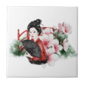 Het ontwerp uit de Okinawa-reeks 38 Tegeltje (Voorkant)