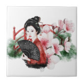 Het ontwerp uit de Okinawa-reeks 38 Tegeltje (Voorkant)