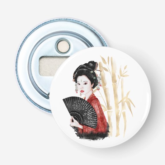 Het ontwerp uit de Okinawa-reeks 39 Button Flesopener (Voorkant)