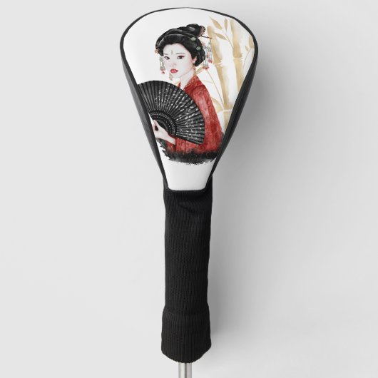 Het ontwerp uit de Okinawa-reeks 39 Golfheadcover (Voorkant)