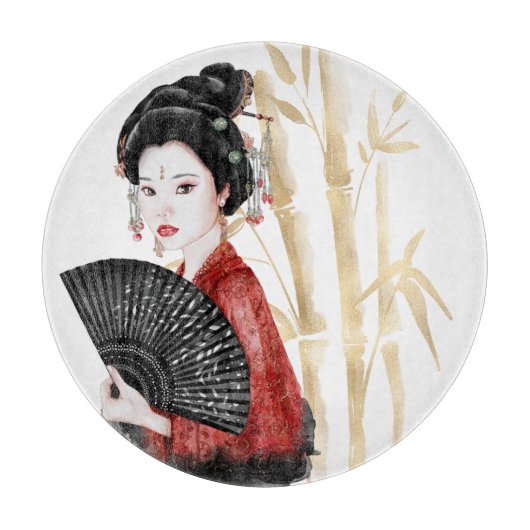 Het ontwerp uit de Okinawa-reeks 39 Snijplank (Voorkant)