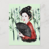 Het ontwerp uit de Okinawa-reeks 40 Briefkaart (Voorkant)