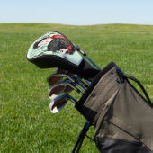 Het ontwerp uit de Okinawa-reeks 40 Golfheadcover (Insitu)