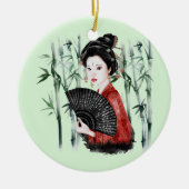 Het ontwerp uit de Okinawa-reeks 40 Keramisch Ornament (Voorkant)