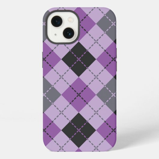 Het Ontwerp van Argyle iPhone Hoesje (Achterkant)