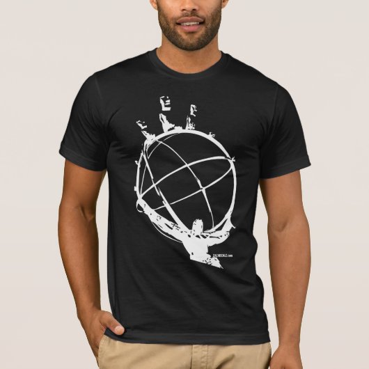 Het ontwerp van Atlas T-shirt (Voorkant)