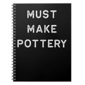 Het ontwerp van de batterij moet lichte klepkerami notitieboek (Voorkant)