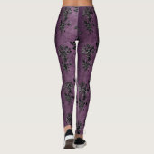 Het ontwerp van de Black Velvet-reeks 9 Leggings (Achterkant)