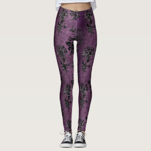 Het ontwerp van de Black Velvet-reeks 9 Leggings