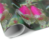 Het Ontwerp van de Bloem van de luipaard Cadeaupapier (Rol Hoek)