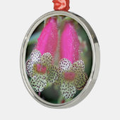 Het Ontwerp van de Bloem van de luipaard Metalen Ornament (Links)