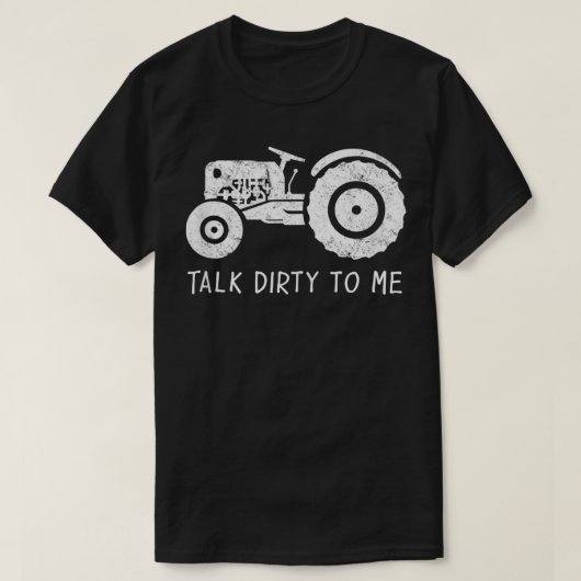Het Ontwerp van de Boer van de trekker van de Besp T-shirt (Design voorkant)