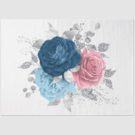 Het ontwerp van de Bouquet-reeks 160 Tissuepapier