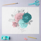 Het ontwerp van de Bouquet-reeks 167 Tissuepapier (Craft)