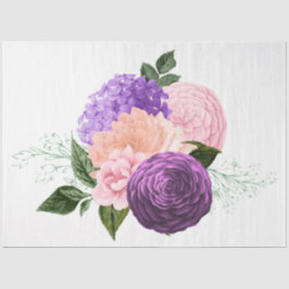 Het ontwerp van de Bouquet-reeks 172 Tissuepapier