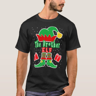 Het ontwerp van de Broeder Elf - Grappig kerstfees T-shirt