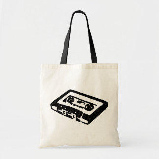 Het Ontwerp van de Cassette van de muziek Tote Bag