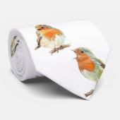 Het ontwerp van de Europese rode roodrover. Stropdas (Opgerold)