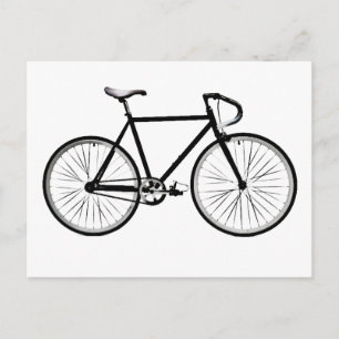 Het Ontwerp van de fiets Briefkaart