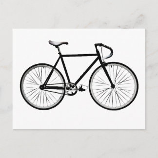 Het Ontwerp van de fiets Briefkaart