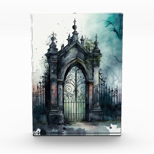 Het ontwerp van de Gate reeks van de kerkhof van d Fotoblokken (Voorkant)
