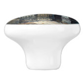 Het ontwerp van de Gate reeks van de kerkhof van d Keramische Knop (Zijkant)